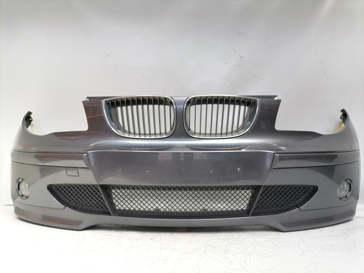 BMW 1er E87 original Sto&szlig;stange Stossf&auml;nger vorn Sparkling Graphite Bj.2005
